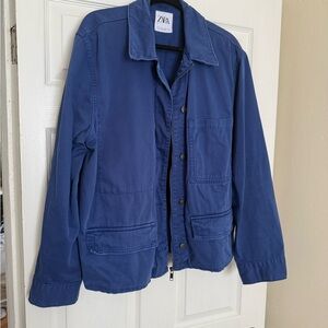 Zara TRF Color Denim Jacket